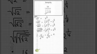 Simplification maths problem #maths #mathproblem #matholympiadproblem #radical