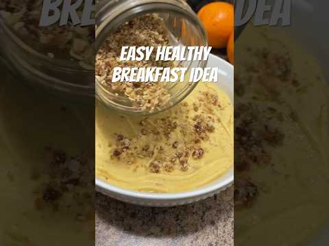 Easy Healthy Breakfast Idea #healthybreakfast #healthyeating