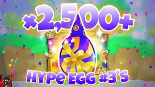 I Opened 2,540 HYPE EGG #3... SURPRISING Results! | Pet Simulator 99