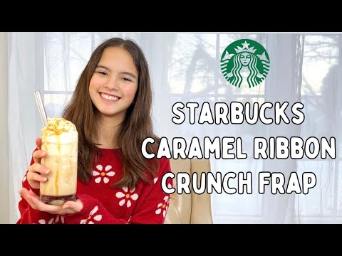 Quick & Easy Starbucks Caramel Ribbon Crunch Frappuccino You Can Make at Home - Save Money!