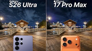Samsung Galaxy S26 Ultra VS iPhone 17 Pro Max Camera Test Comparison