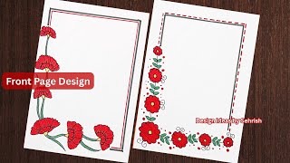EASY AND SIMPLE BORDER DESIGN FOR PROJECT WORK|ASSIGNMENT BORDER DESIGN|FRONT PAGE BORDER DESIGN
