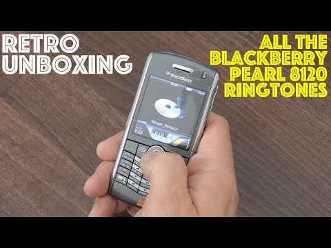 Blackberry Pearl 8120 | All The Classic  Ringtones & Notification Sounds....