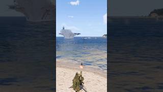 simulation of how tow works in naval confrontations #dcs #gaming #video #simulation #shorts