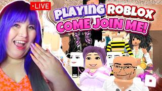 Let’s Play Roblox Together!! 💕 (DRESS TO IMPRESS, MM2 and MORE!)