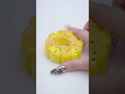 BUBU Unboxing Squishy 🍍🍍 Pineapple Squishy #squishy #satisfying #shorts