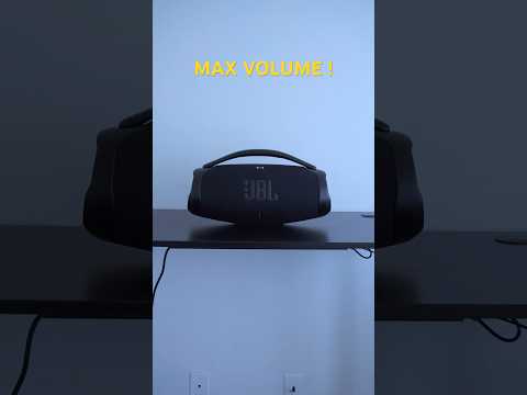 JBL Boombox 3 Wifi Max Volume Test