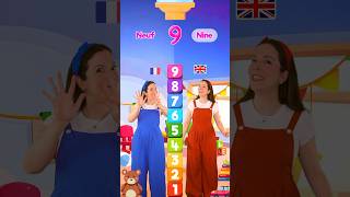 Counting 1 to 10 in french and english 🥰 #numbers #count #learn #kids #french #education #preschool