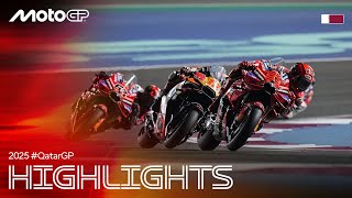 MotoGP HIGHLIGHTS 🌃 2025 Qatar GP