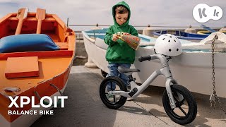 Kinderkraft XPLOIT Balance Bike | Adjustable Handlebar and Seat
