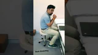Back stretching exercises. A break from long working hours - Dr. Yogendra | Physio Active