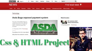 Css and HTML Project 2020 | Css Project | HTML Project | css course for beginners 2020 | Coding Gigs
