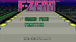 F-Zero - Red Canyon (Super Nintendo)