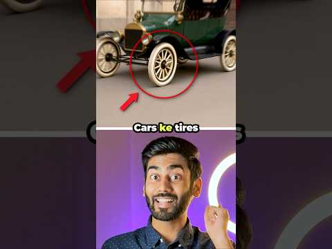 How car tires were originally white #shorts #interestingfacts