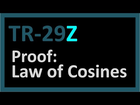 TR-29Z: Proof of the Law of Cosines
