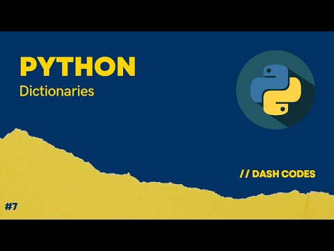 Python tutorials for beginners | Python  dictionaries | #7