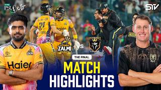 Match Highlights | Peshawar Zalmi vs Hyderabad Kingsmen | Final | HBL PSL 11 | MZB1J