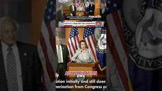 FLASHBACK: Pelosi backs Libya strikes without congressional approval #shorts #foxnews #democrats