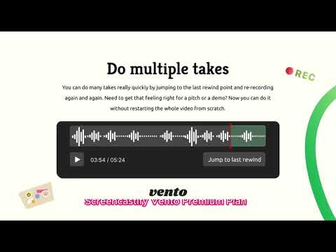 Vento Lifetime Deal | Best Screen Recorders | Appsumo Lifetime Deal