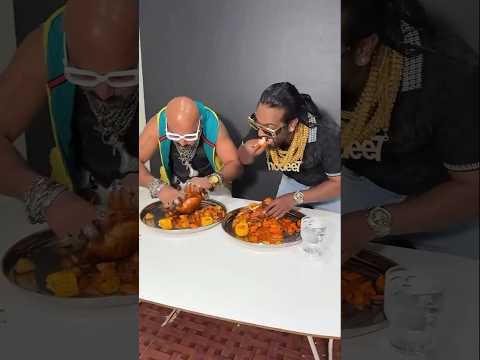 Golden man ke sath chicken challenge #comedy #food #foodie #funny #food #cookingshow #ulhaskamathe