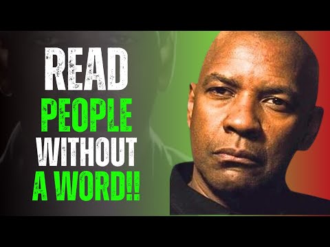 Master The Art of Reading People Without Saying a Word | Denzel Washington Motivation