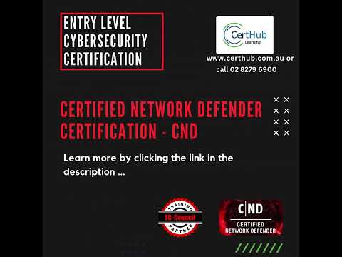 Certified Network Defender Certification - CND from CertHub