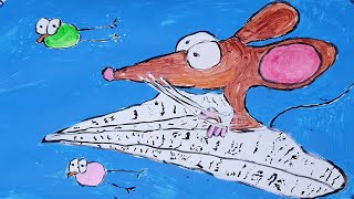 Acrilic Painting  🎨 MOUSE 🎨| How to Draw | Magic Paintings | Relaxing Music