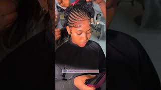 How to get a perfect Frontal Cornrow Installation 📚📖#hair #protectivestyles #hairstyles #hairstyling
