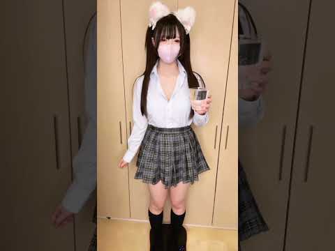制服でびしょびしょに… #shorts