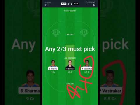 Womens T20 World Cup Match ind W vs nz W ki Join My Telegram Channel  https://t.me/kevinfantasyguru