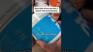Fuel your daily drive with raw nutrition #preworkout #cbum #rawnutrition