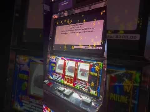 Massive $24,250 Jackpot on vgt slot machine! #casino #winstar #slots #winstarworldcasino