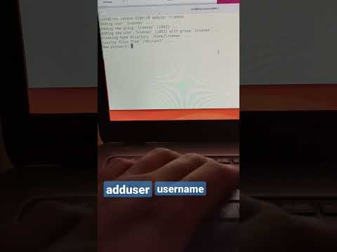 create account in Linux