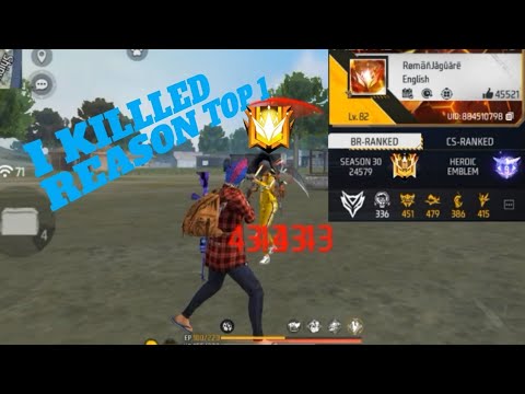 I KILLLED REASON TOP 1 PLEYER😧😧||GW NANY