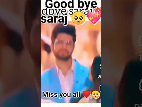 Good bye saraj miss you all ❤️💔💔😭#hiteshbhardwaj #bhavikasharma #ghumhaikisikepyaarmein