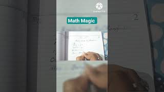 BRAIN GAME BY CHANDRASIR // #MATHS #MATHEMATICS#MATHTRICKSFORFASTCALCULATION