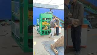 QT2-10 automatic clay lego brick compressed earth brick making machine in Belize