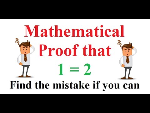 How can 1 = 2 !! | Can you spot the mistake