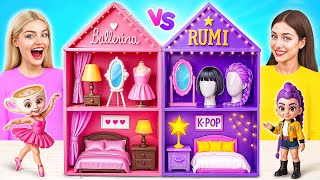 We Build Amazing Doll House | Rumi vs Ballerina Cappuccina Challenge by Multi DO Girls