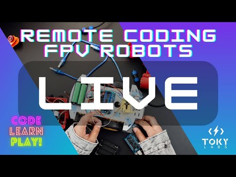 🔴LIVE Workshop: Code and Control FPV Robot | Online Camp | Full session