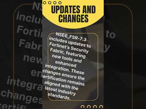 NSE6_FSR-7.3 Certification Exam: Key Details, Preparation Tip