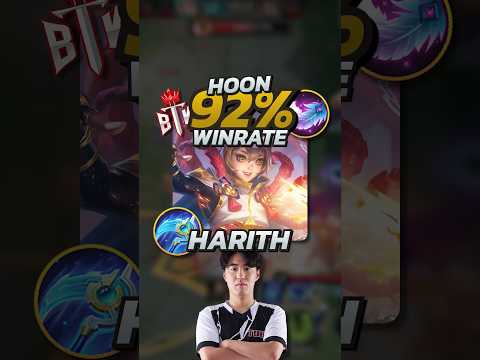 BTK Hoon 92% Winrate Harith S35 Build! Mobile Legends #mobilelegends #mlbb #gaming