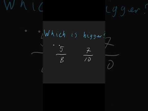 Which fraction is bigger?