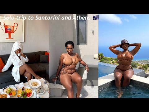I TOOK A SOLO TRIP TO GREECE! (Santorini & Athens) 🇬🇷
