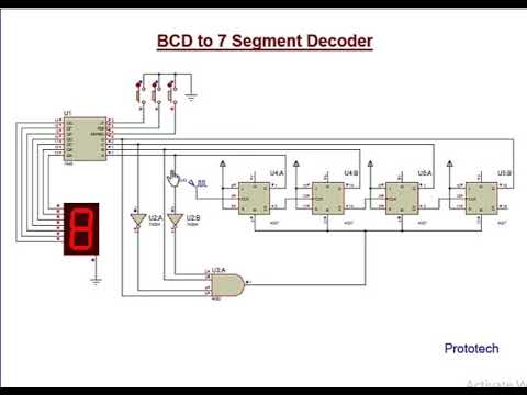 BCD to 7 Segment Display