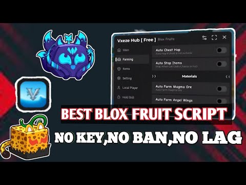 NEW VXEZE Hub Script 😱 No Key, Safe & No Ban | Blox Fruits OP Autofarm