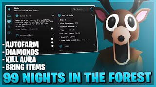 99 NIGHTS IN THE FOREST Script Pastebin 2025 🌲 INFINITE DIAMOND, AUTO FARM, GOD MODE (NO KEY)