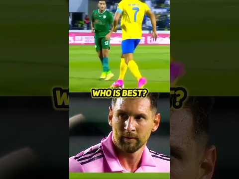 Who Is Best? Cristiano Ronaldo Vs Lionel Messi #shorts