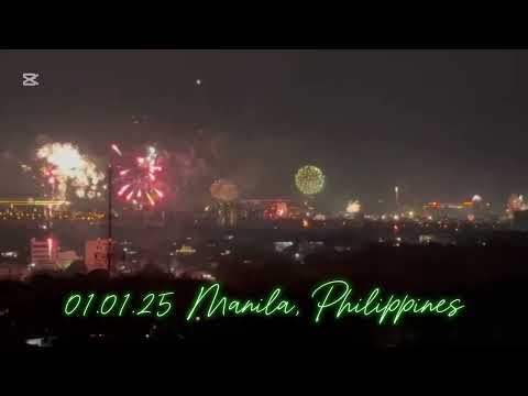 Bonggang Fireworks in Manila to ring in the NY 2025