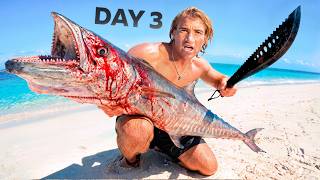 3 DAYS Eating ONLY What I CATCH (Monster Fish)